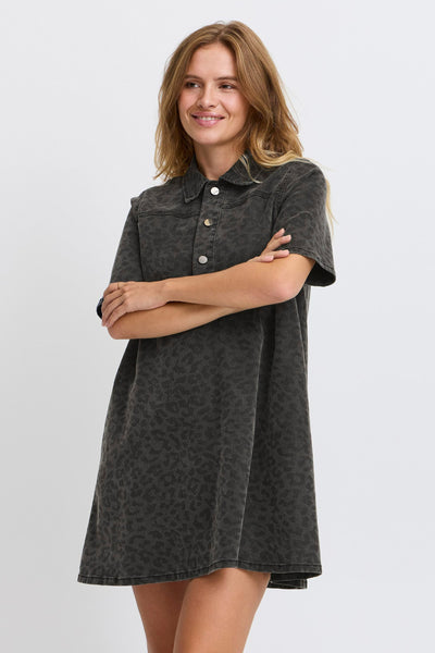 Robes manches courtes Gris - PULZ