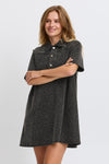 Robes manches courtes Gris - PULZ