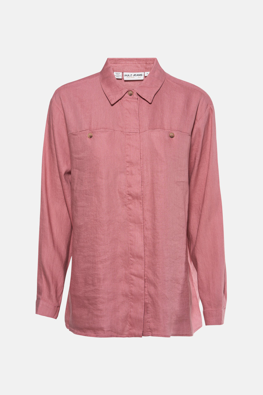 Chemise à manches longues - rose - PULZ