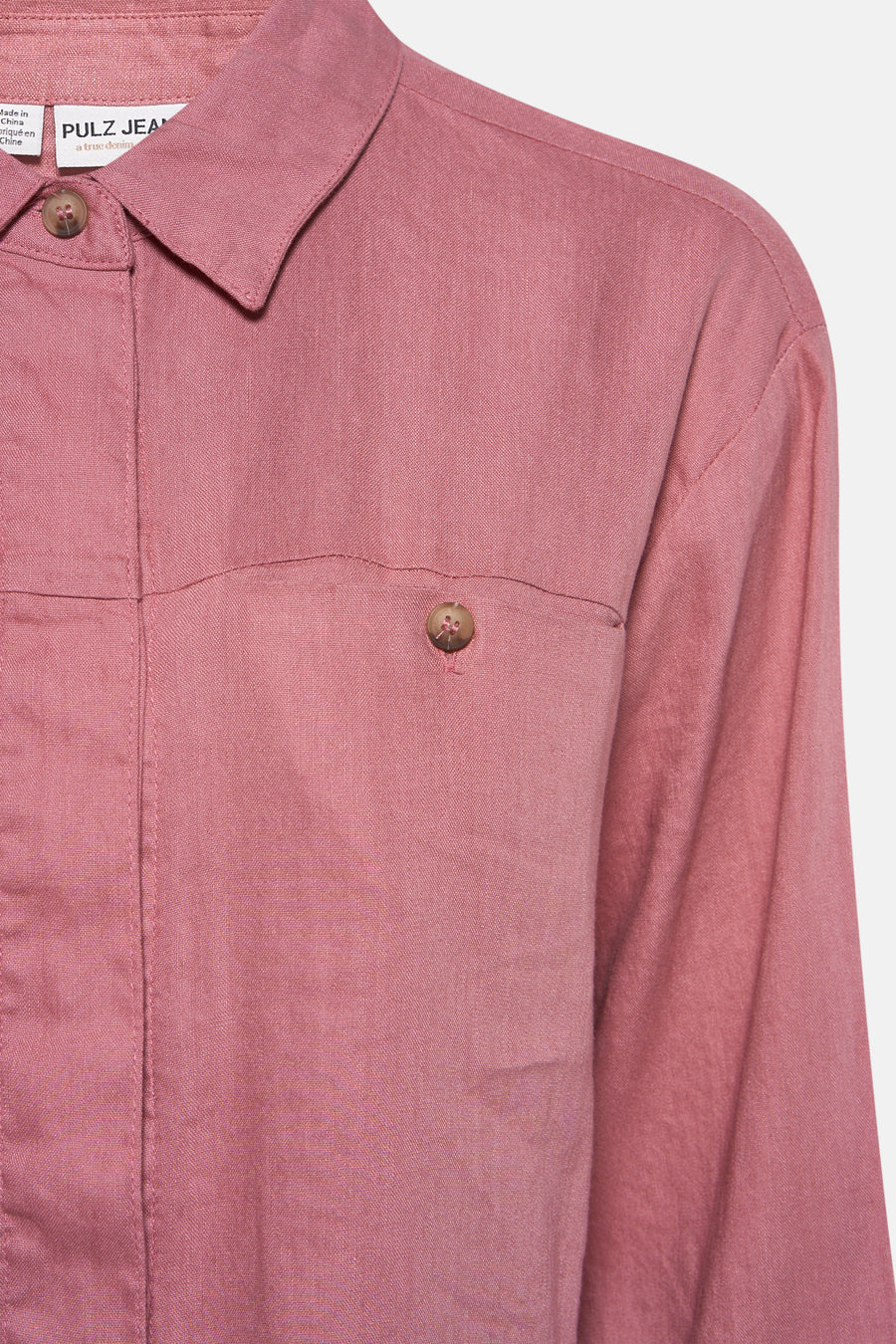 Chemise à manches longues - rose - PULZ