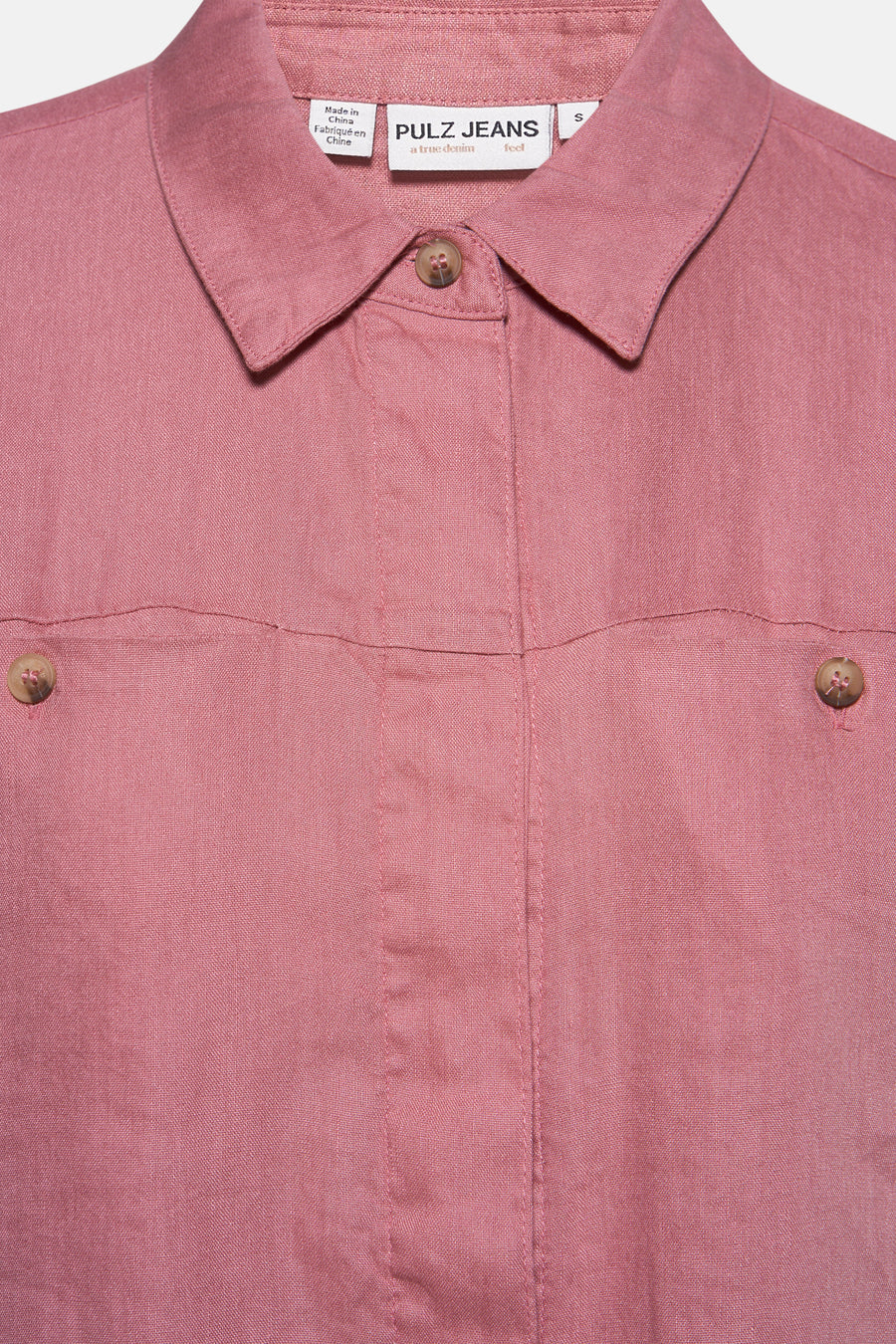 Chemise à manches longues - rose - PULZ