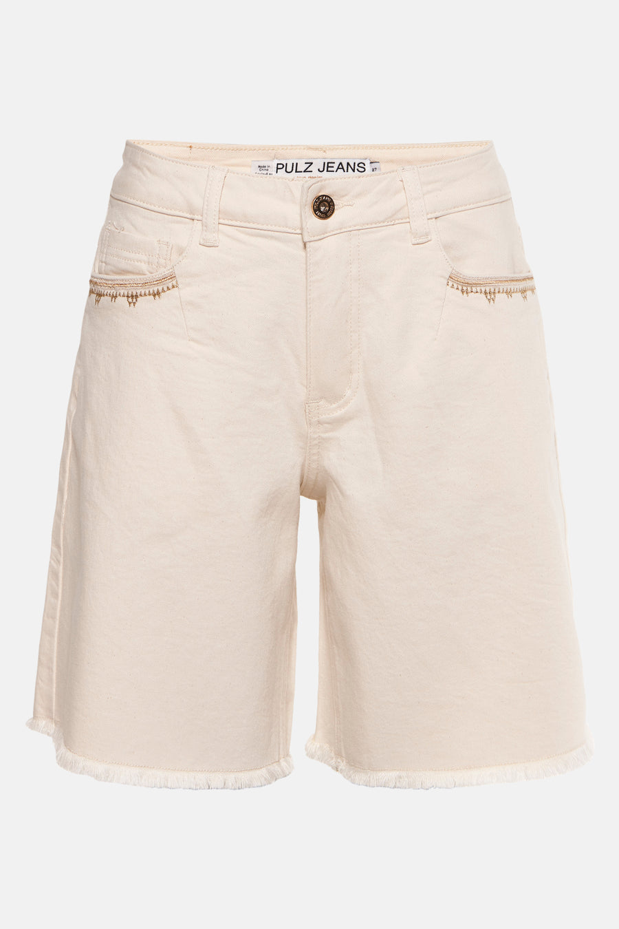 Short - off white denim - PULZ