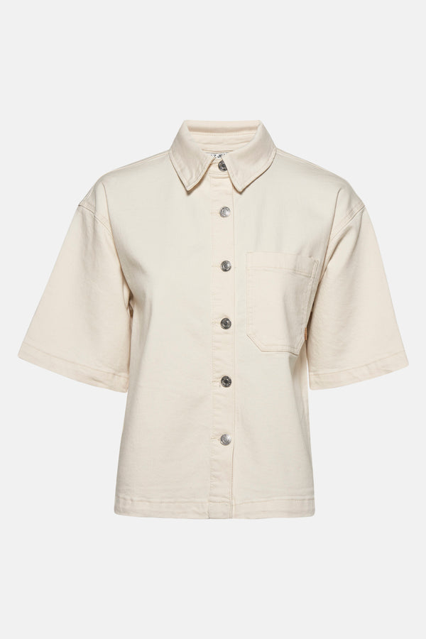 Chemise en jean Off white denim - PULZ