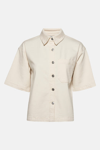 Chemise en jean - off white denim - PULZ