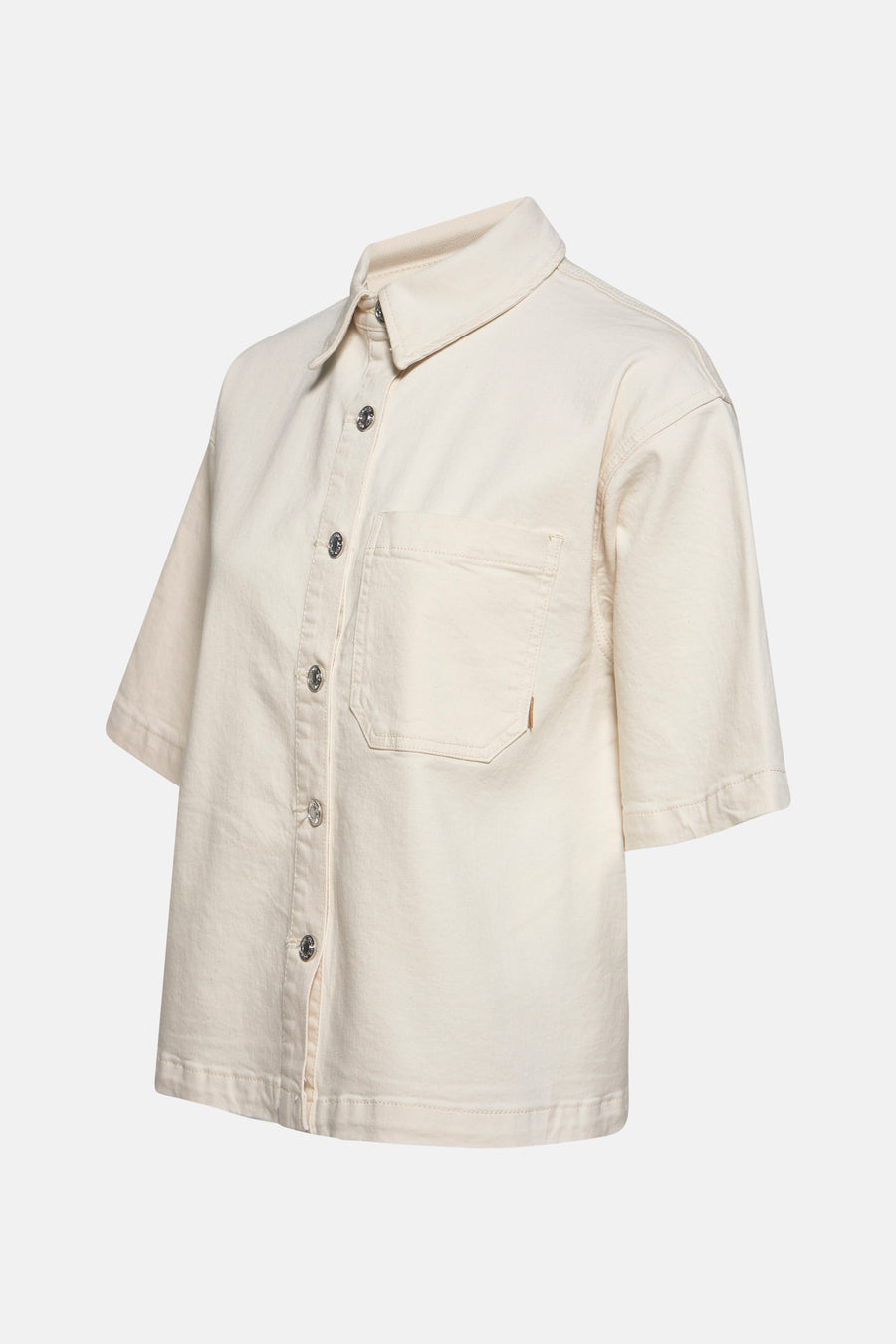 Chemise en jean - off white denim - PULZ