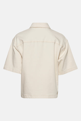 Chemise en jean - off white denim - PULZ