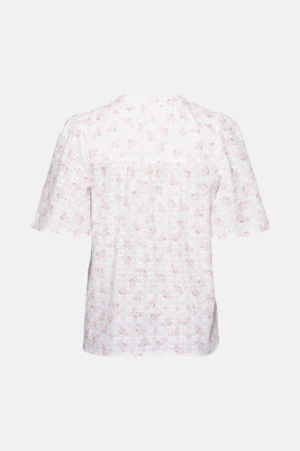 Blouse à manches courtes - Blanc - PULZ