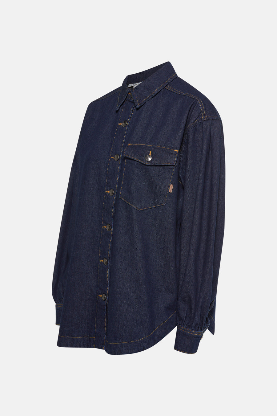 Chemise en jean - dark blue denim - PULZ