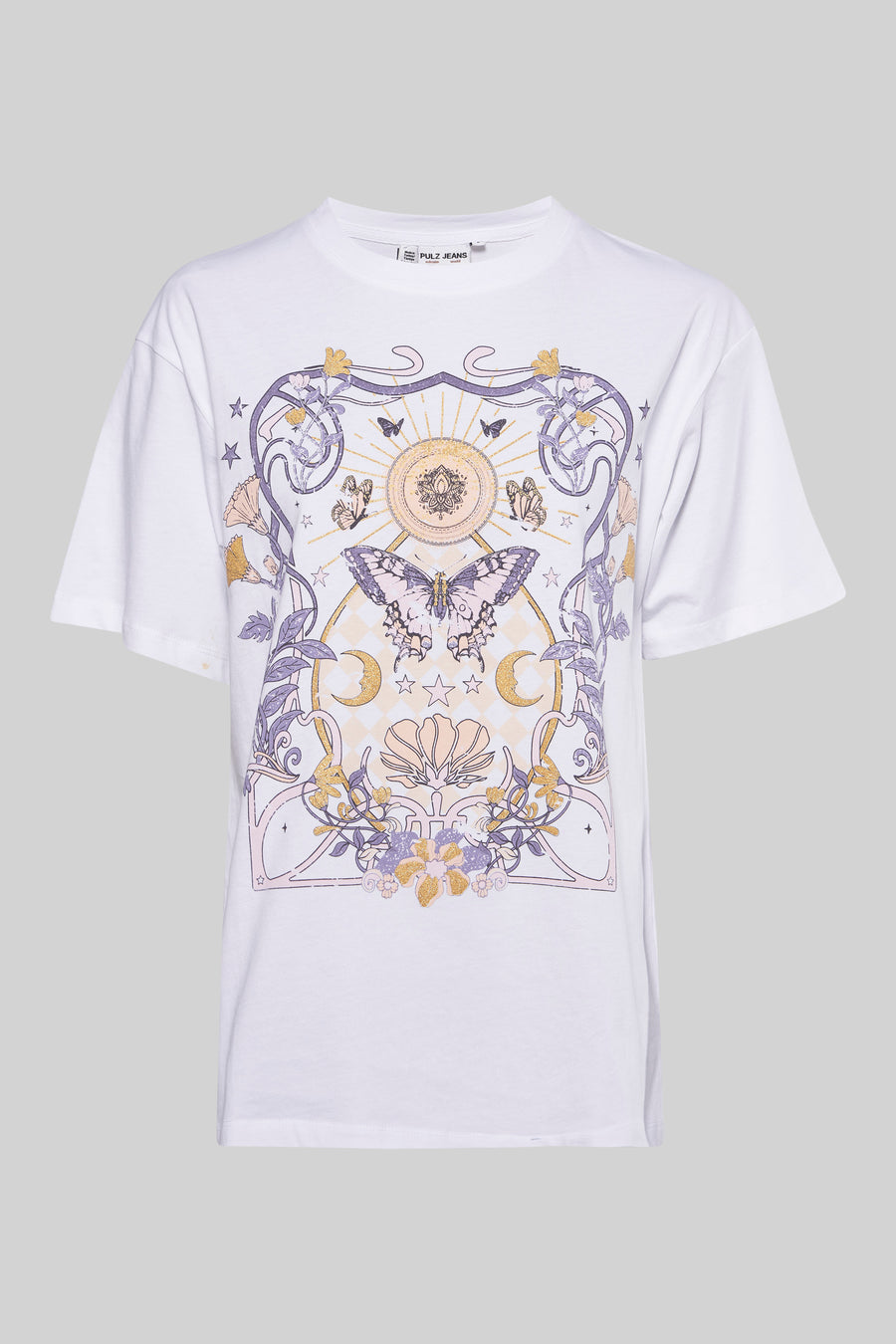 T-shirt à manches courtes - Blanc - PULZ