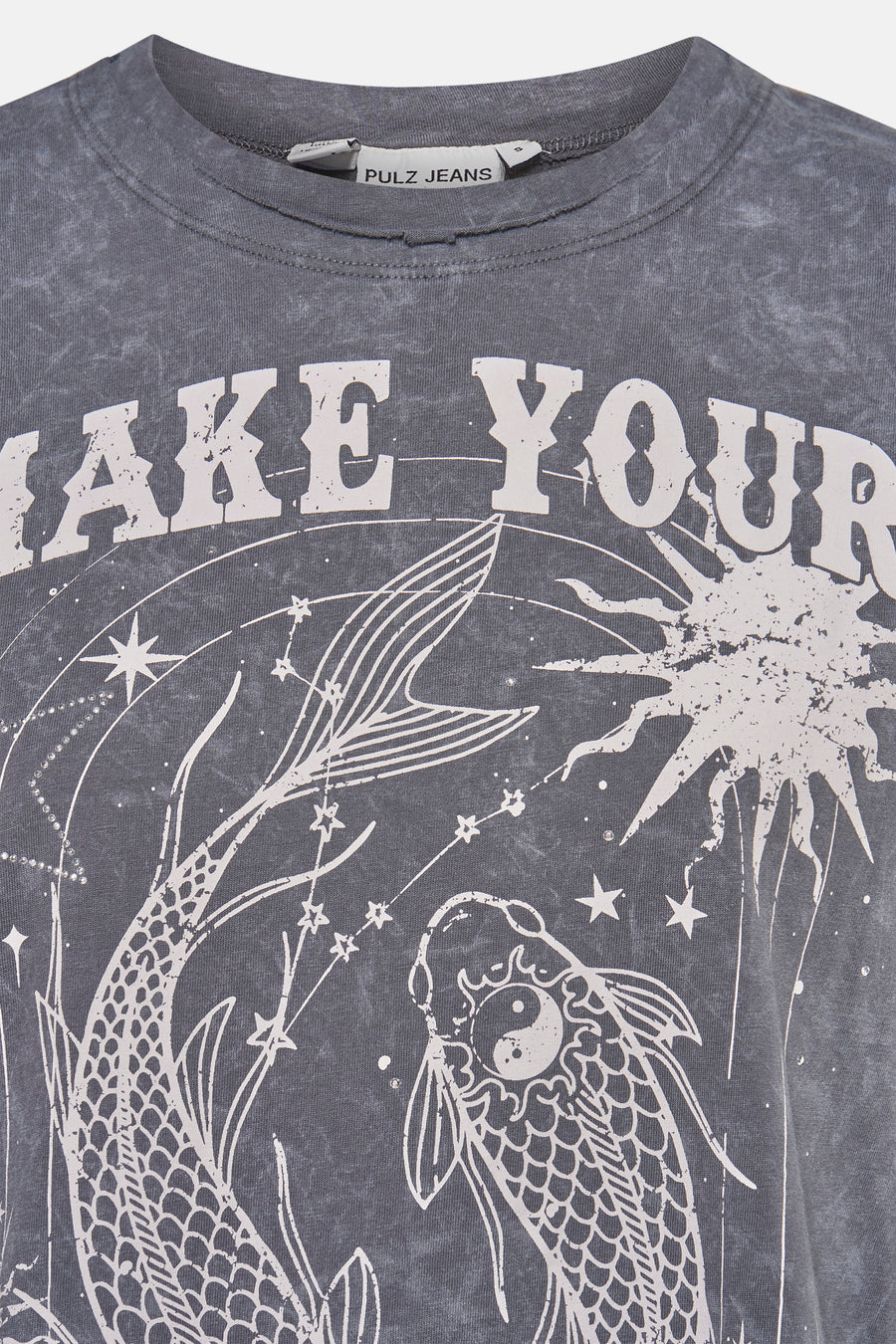 T-shirt à manches courtes - gris