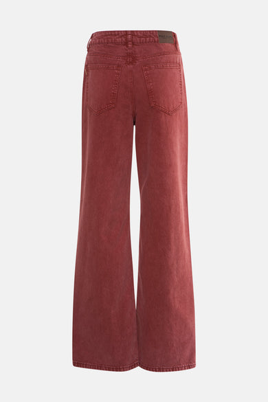 Jean bleu de PULZ Jeans, avec des aveces larges et des poches arrière.