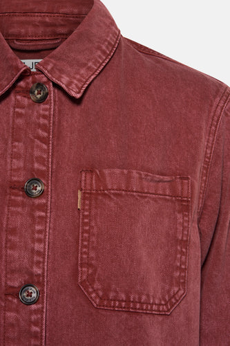 Veste en jean - rouge - PULZ