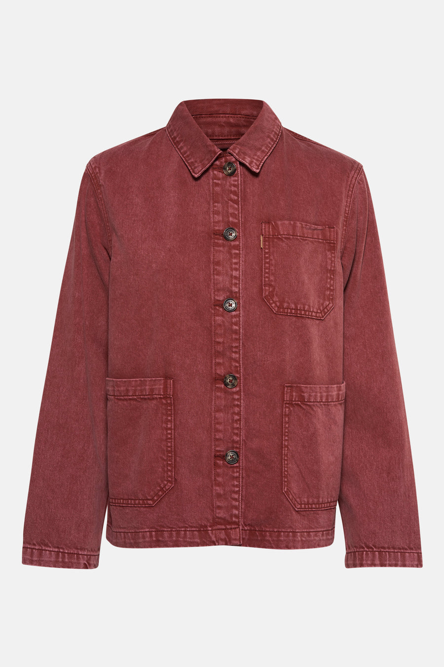 Veste en jean - rouge - PULZ