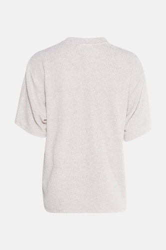 T-shirt à manches courtes - argenté
