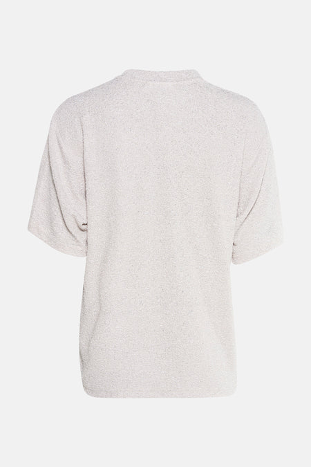 T-shirt à manches courtes - argenté