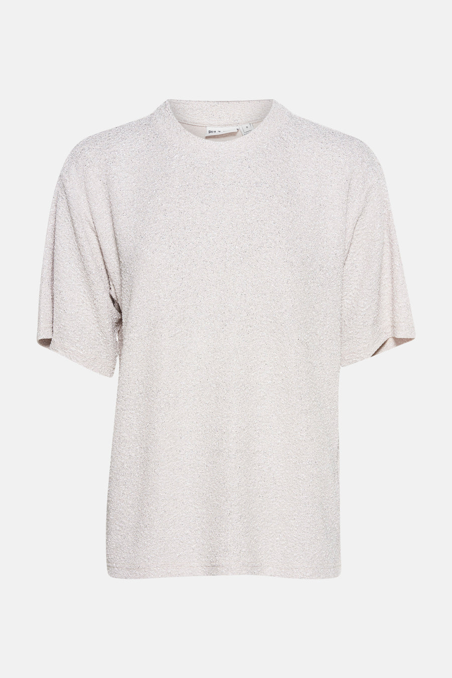 T-shirt à manches courtes - argenté - PULZ