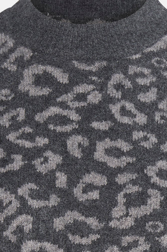 Pull à col rond - gris - PULZ