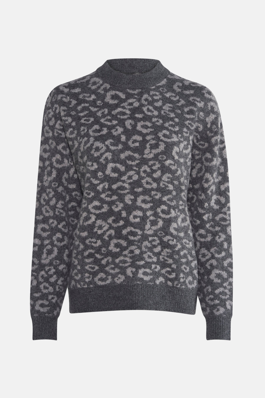 Pull à col rond - gris - PULZ