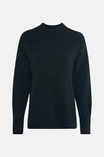 Pull à col roulé - vert