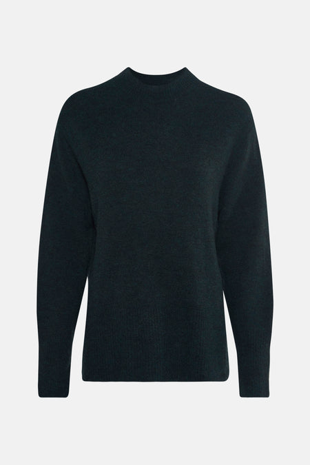 Pull à col roulé - vert