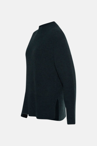 Pull à col roulé - vert
