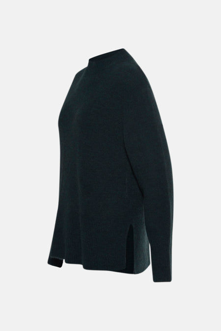 Pull à col roulé - vert