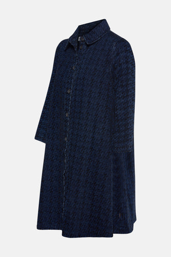 Robe à manches longues - dark blue denim - PULZ