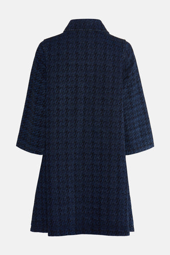 Robe à manches longues - dark blue denim - PULZ