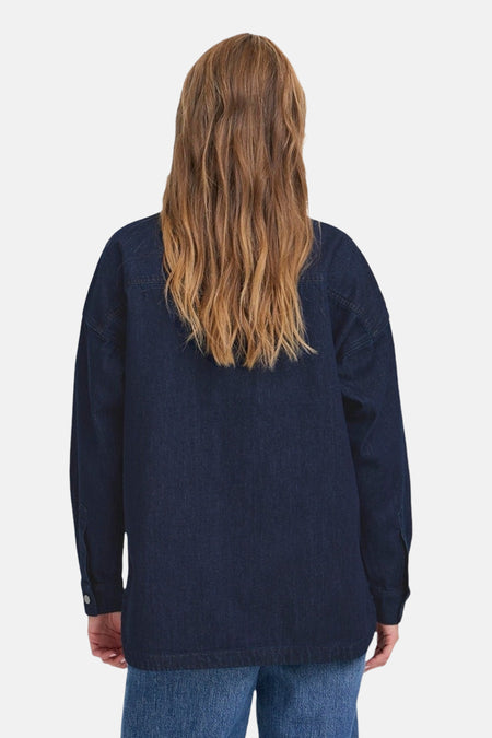 Chemise en jean - dark blue denim