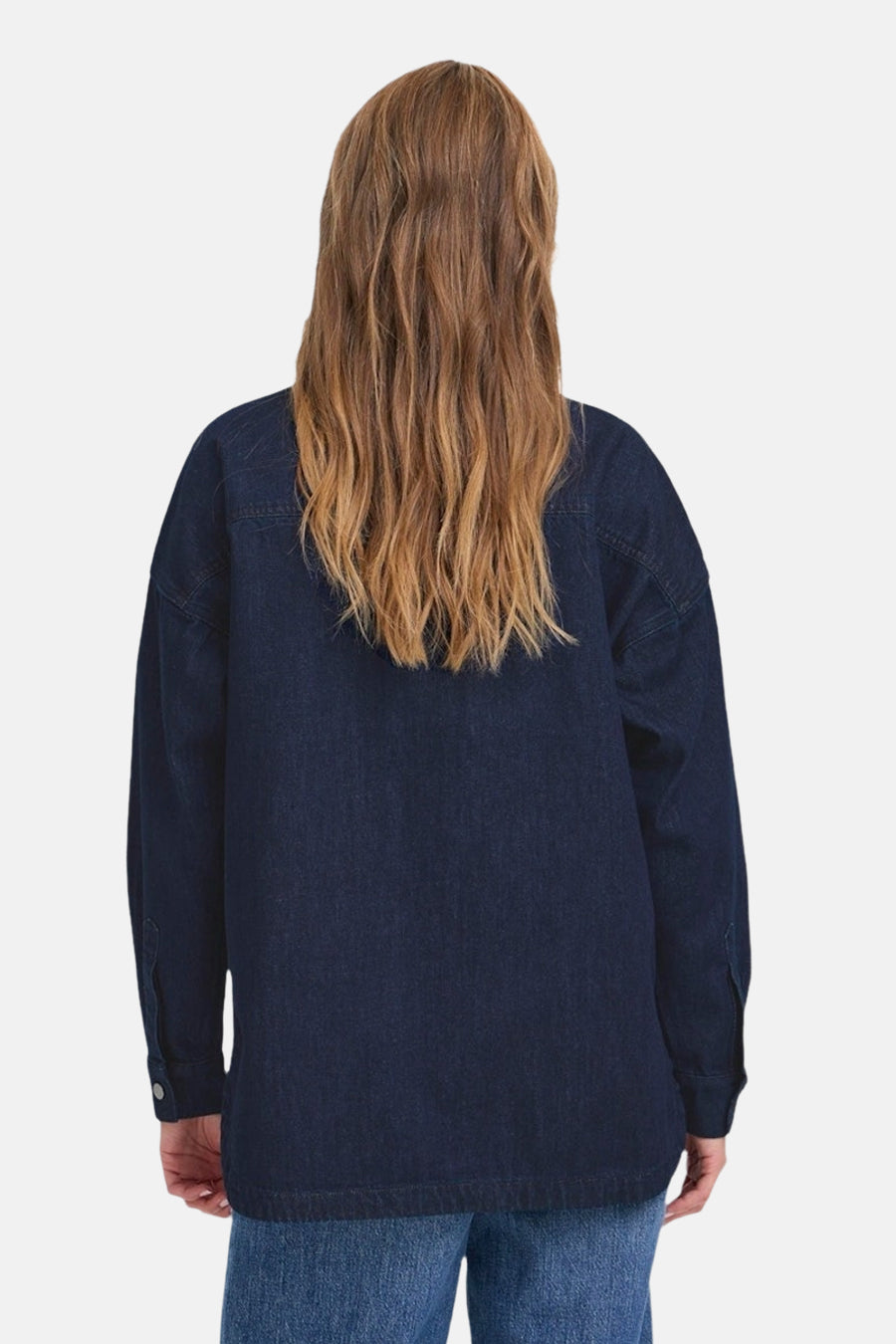 Chemise en jean - dark blue denim - PULZ - 3