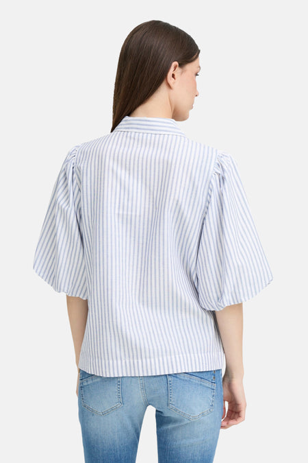 Chemise à manches courtes - Bleu