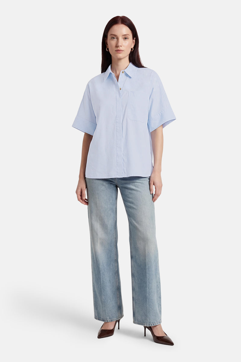 Chemise - bleu
