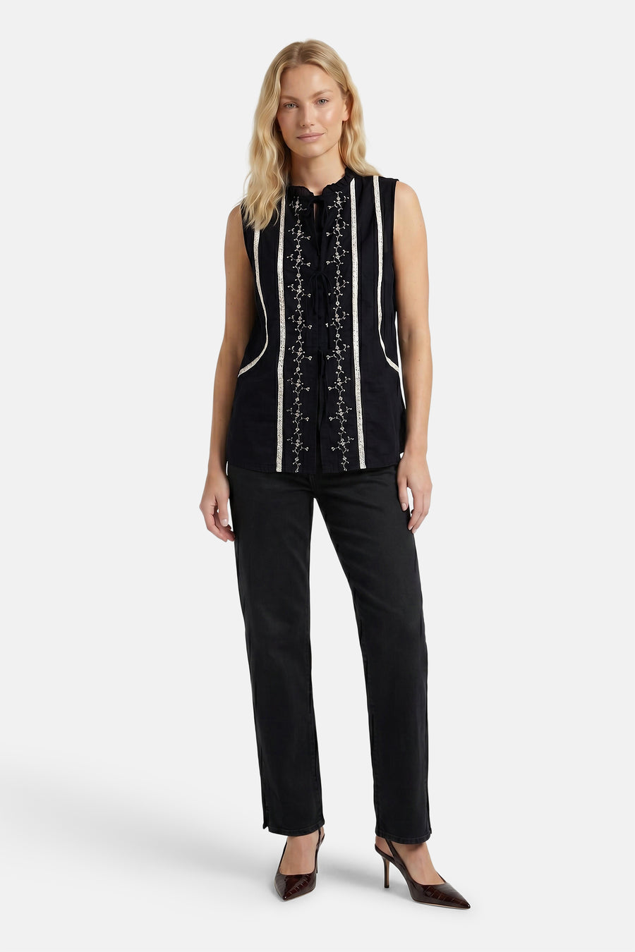 Blouse - noir