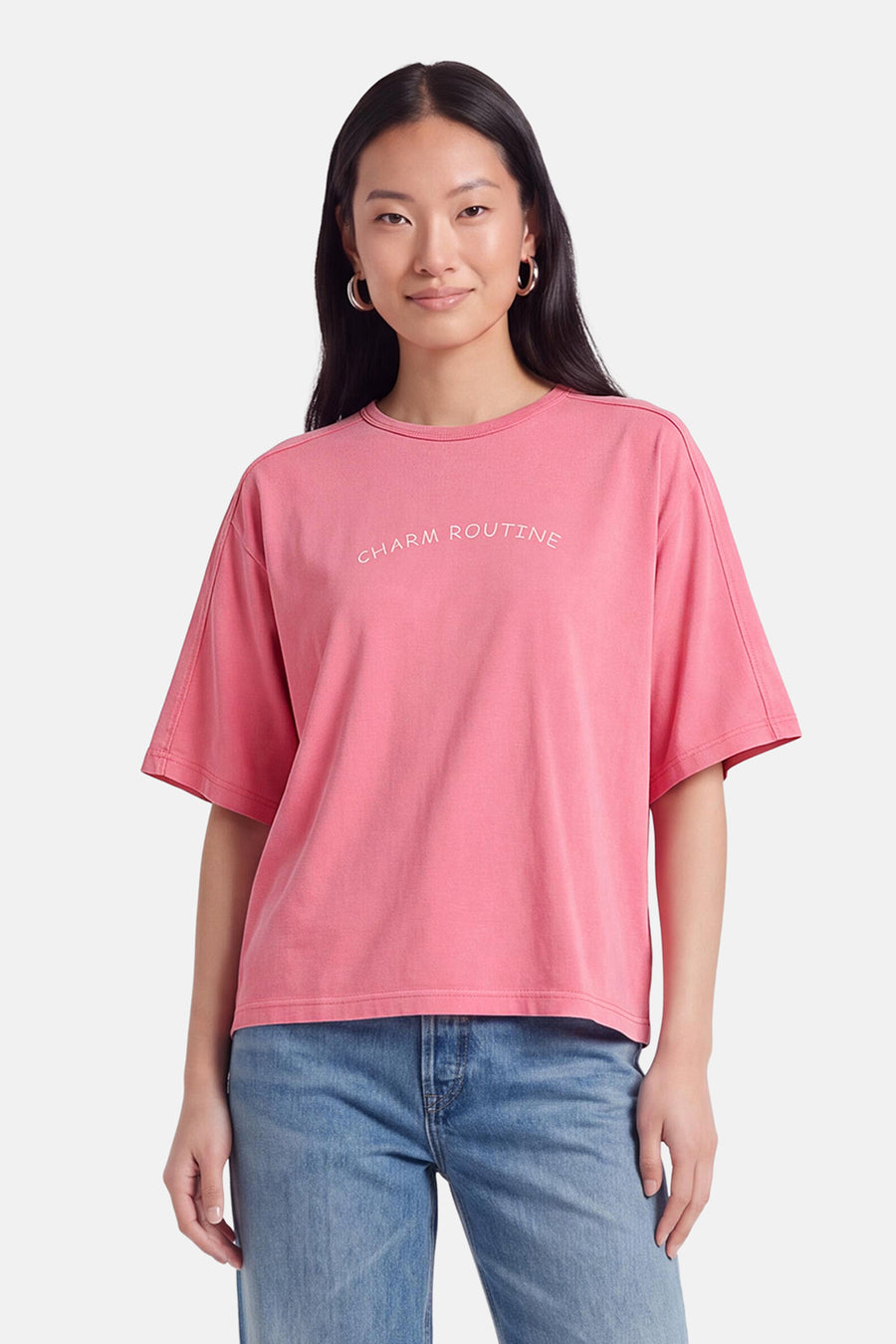 T-shirt à manches courtes - rose