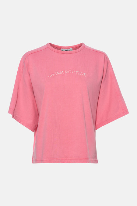 T-shirt (manches courtes) rose - PULZ