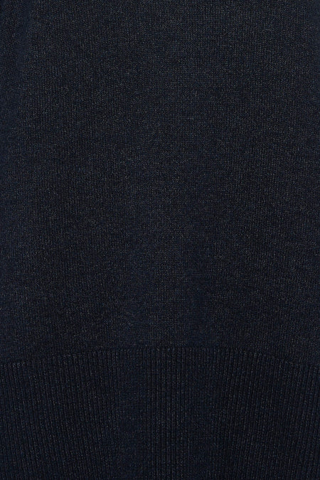 Pull à col roulant - bleu