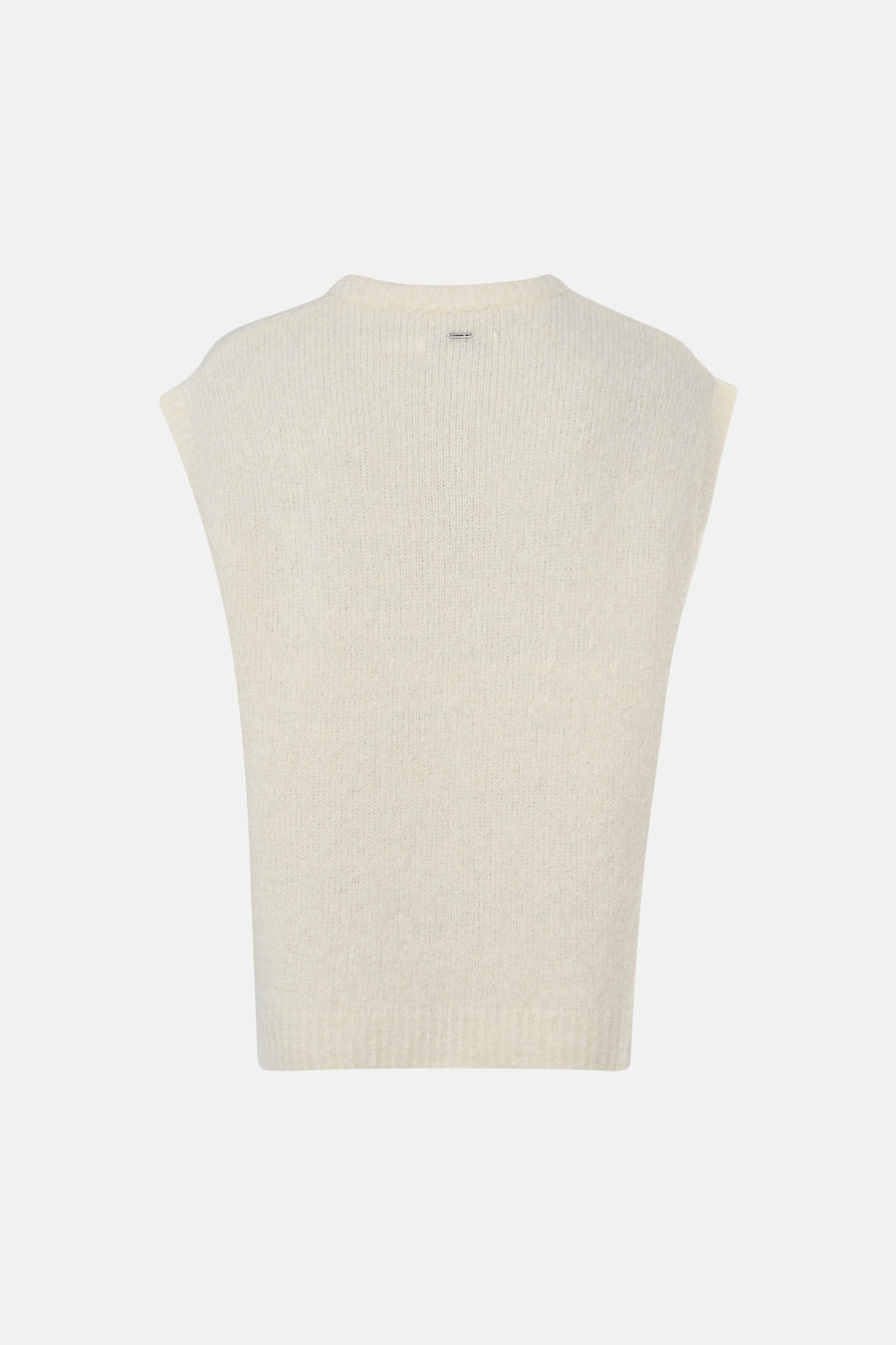 Pull col O - écru