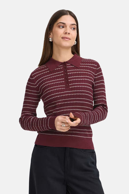 Pull col O - violet