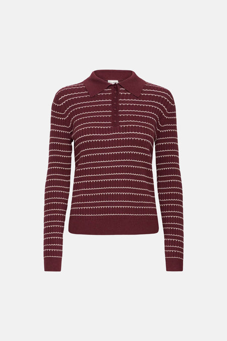 Pull col O - violet