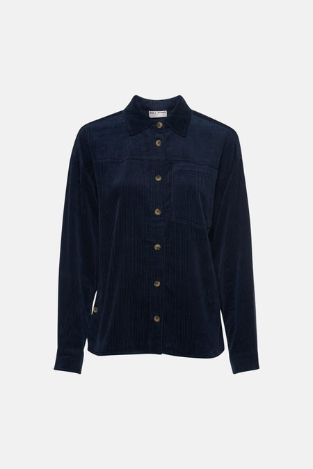 Chemisier (manches longues) bleu - PULZ