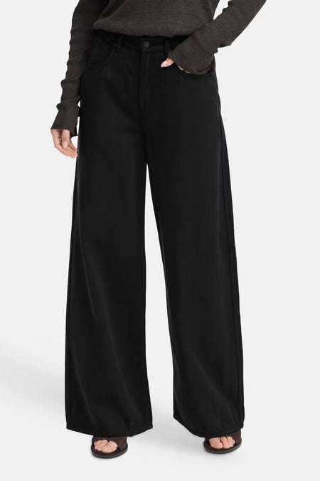 Jeans coloré - noir