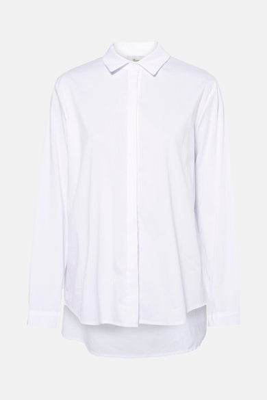 Chemise à manches longues - blanc