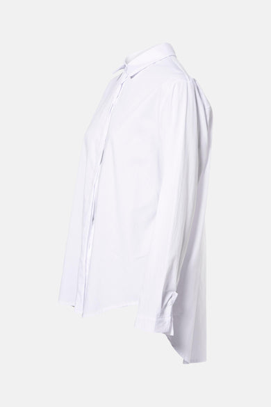 Chemise à manches longues - blanc