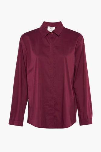 Chemise à manches longues - rouge