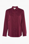 Chemise à manches longues - rouge
