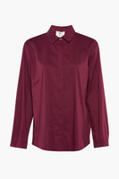 Chemise à manches longues - rouge