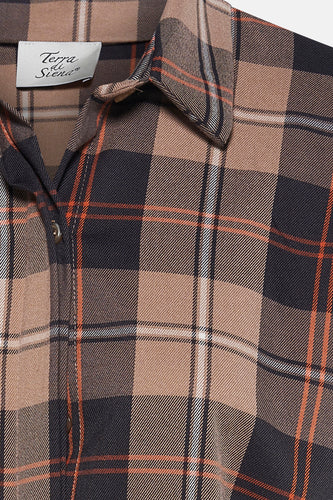 Blouse à manches longues - beige - Terra di Siena