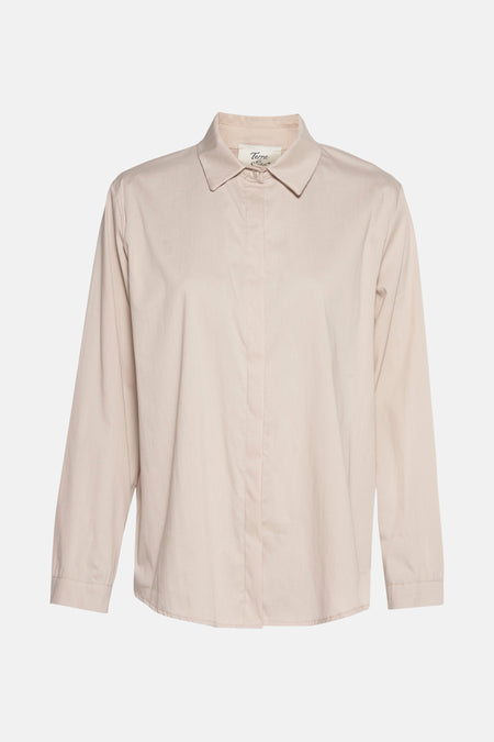 Chemisier (manches longues) Beige - Terra di Siena