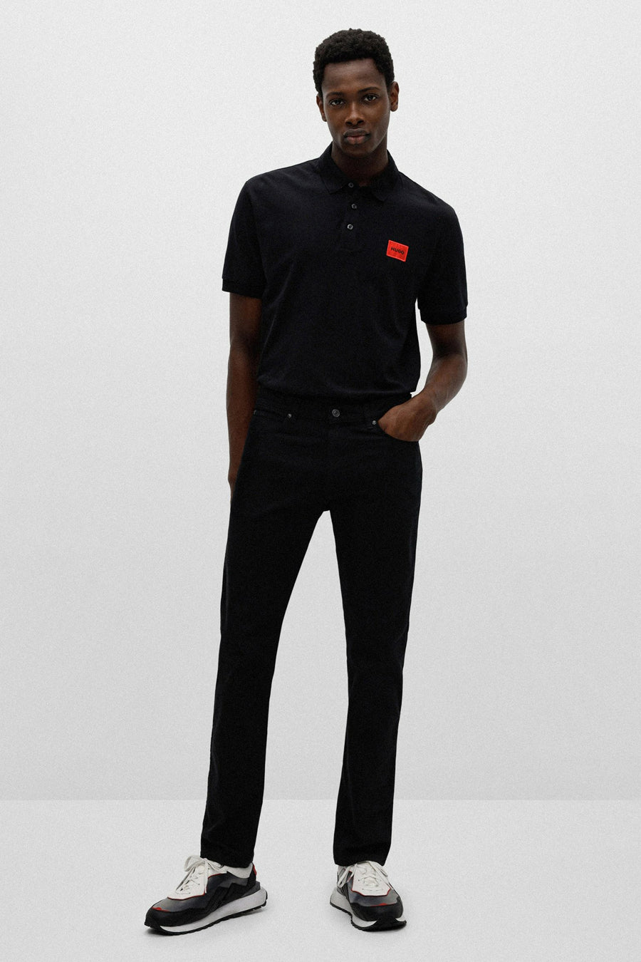 Polo - noir - HUGO