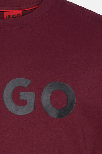 T-shirt à manches courtes - Bordeaux - HUGO